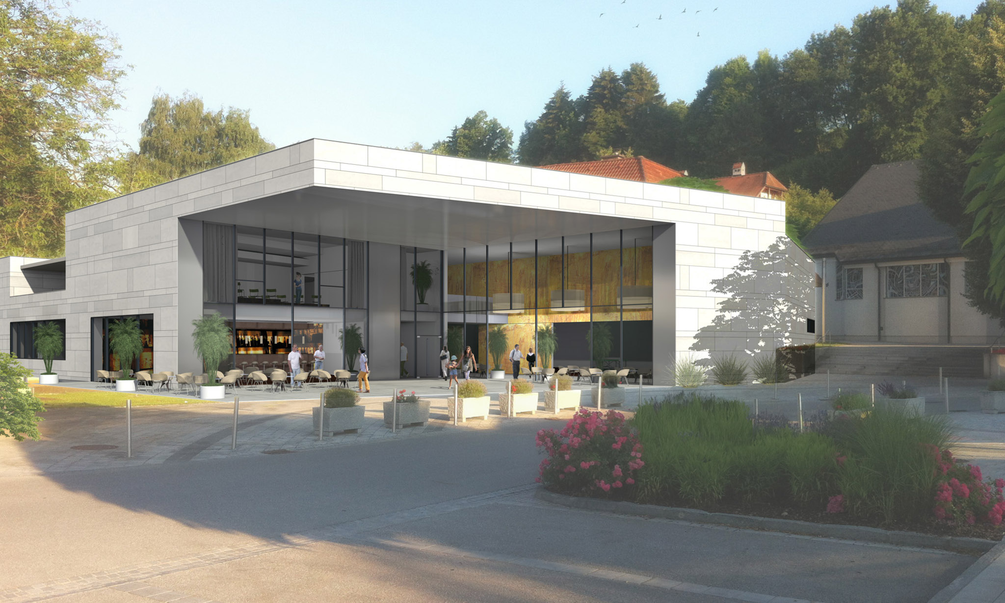 + NEUES KULTUR- UND BEGEGNUNGSZENTRUM FÜR DIETACH